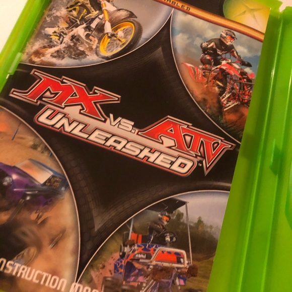 MX vs. ATV Unleashed (Microsoft Xbox, 2005) Tested Complete - Picture 5 of 5